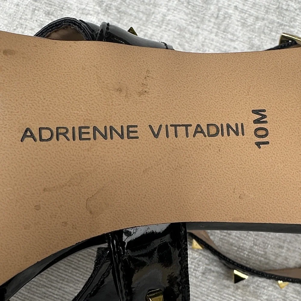 Adrienne Vittadini black faux